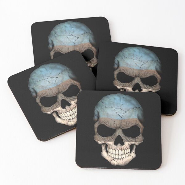 Item preview, Estonian Flag Skull designed and sold by JeffBartels.