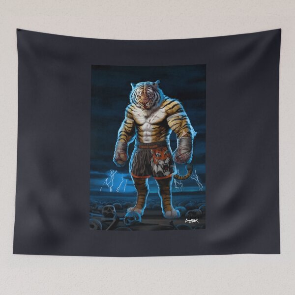 Item preview, Muay Thai Tiger designed and sold by VinhBietTULE.