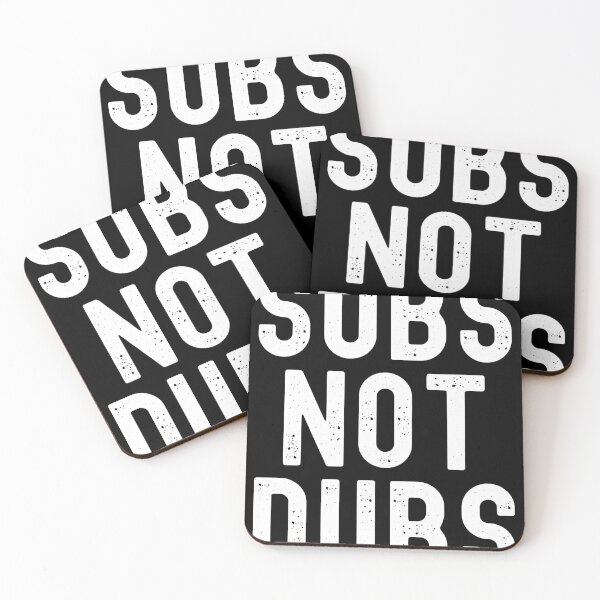 Item preview, Anime Merch - Subs Not Dubs  designed and sold by alainaruth.