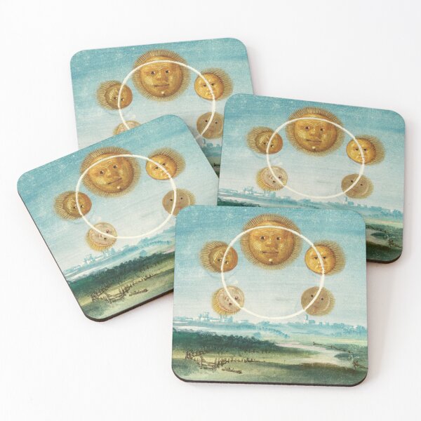 Item preview, Vintage Medieval Sun Landscape designed and sold by jadeandjester.