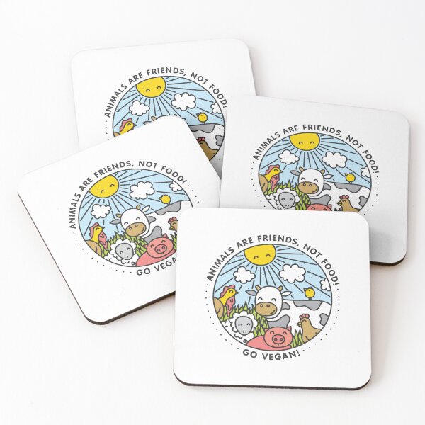Item preview, Animals are friends, not food. Go vegan!  designed and sold by DarylPayne.