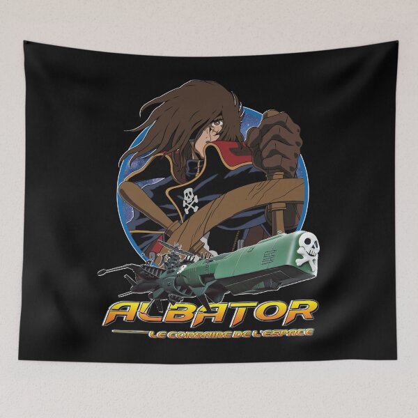 Item preview, Albator (Captain Harlock) designed and sold by appearancehotel.