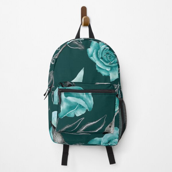 Item preview, Teal Blue Roses watercolor beauty designed and sold by Orianah.