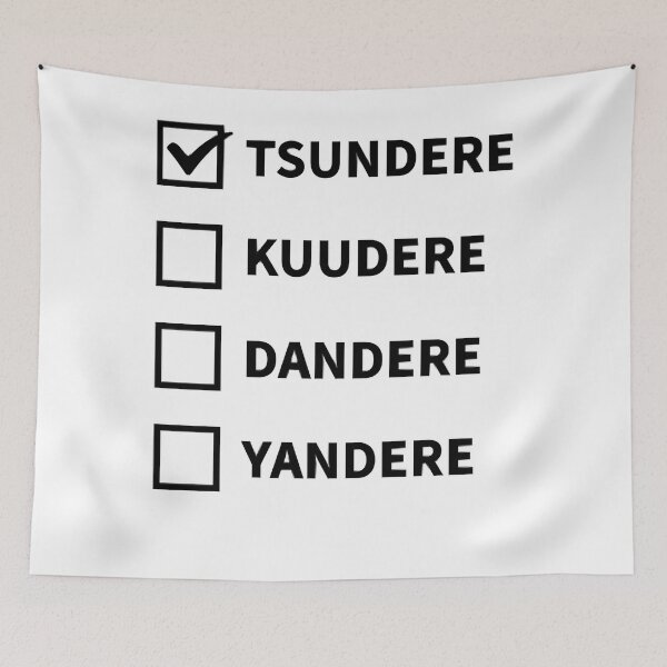 Item preview, Anime relationship status tsundere  designed and sold by appearancehotel.