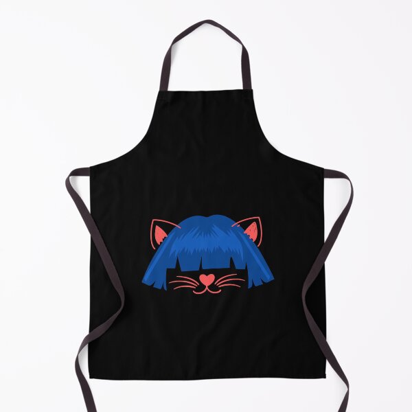 Item preview, Cat with Wig , funny cat in a blue hair designed and sold by Magicalair.