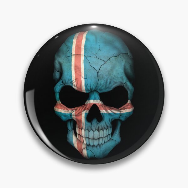 Item preview, Icelandic Flag Skull designed and sold by JeffBartels.