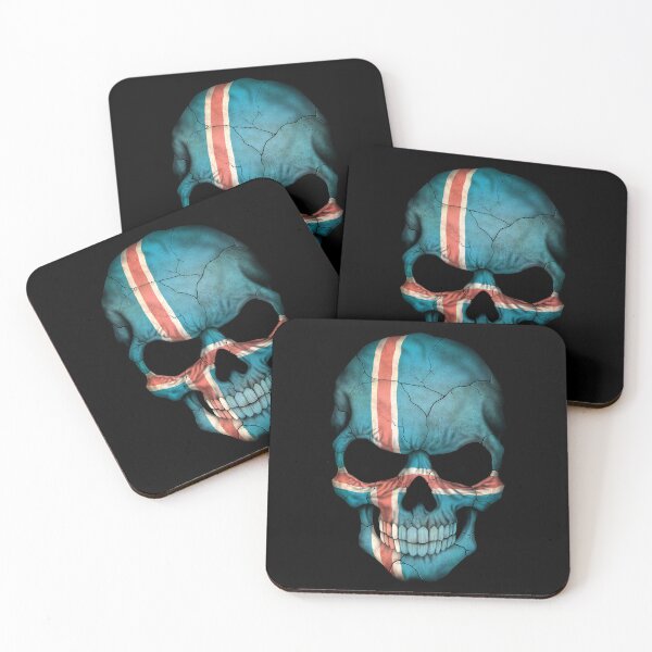 Item preview, Icelandic Flag Skull designed and sold by JeffBartels.