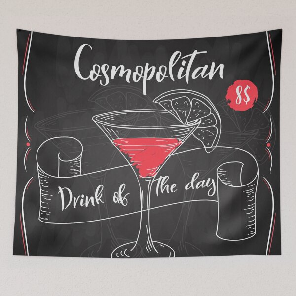 Item preview,  cocktail  cosmopolitan poster designed and sold by herbertkaya.