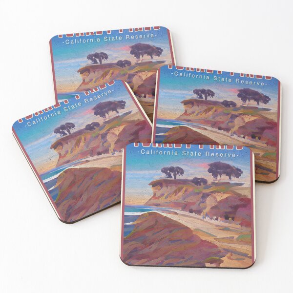 Item preview, Torrey Pines State Preserve Travel California designed and sold by CattlettArt.