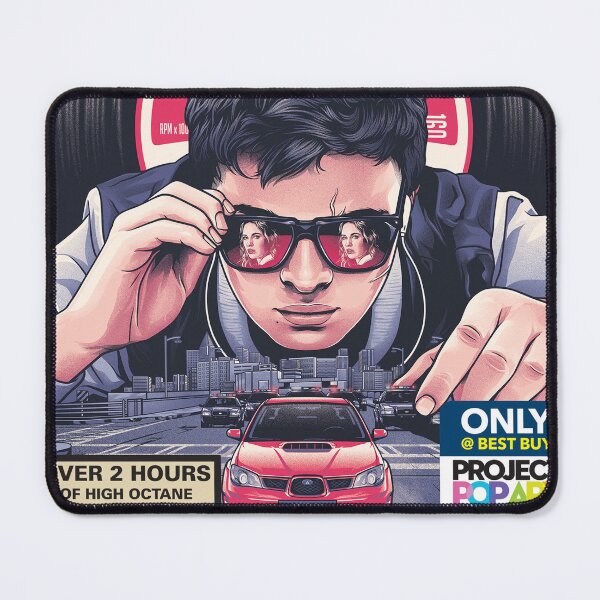 Item preview, baby driver poster designed and sold by herbertkaya.