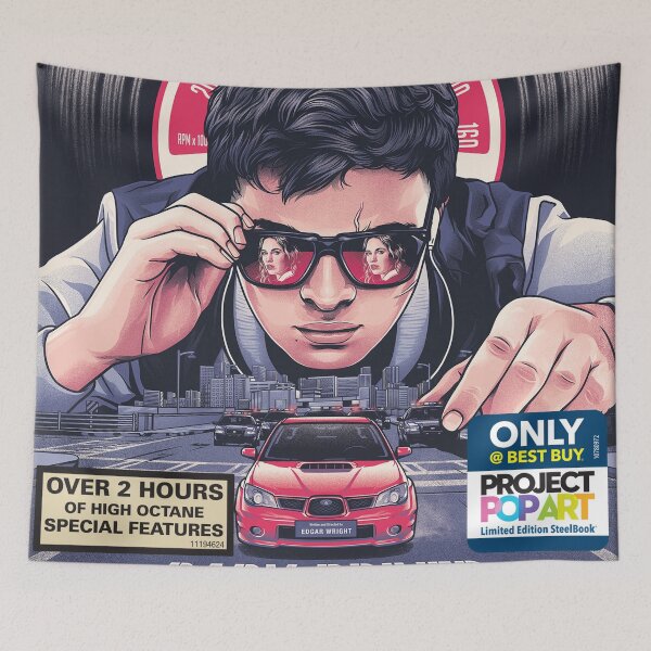Item preview, baby driver poster designed and sold by herbertkaya.