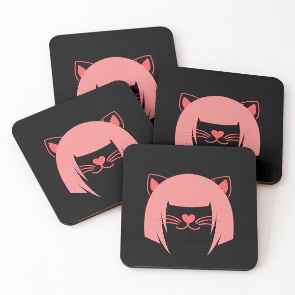 Item preview, Cat with Wig , funny hairless cat in a pink hair designed and sold by Magicalair.