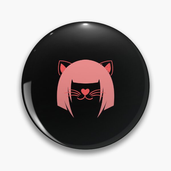 Item preview, Cat with Wig , funny hairless cat in a pink hair designed and sold by Magicalair.
