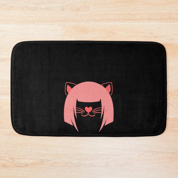 Item preview, Cat with Wig , funny hairless cat in a pink hair designed and sold by Magicalair.
