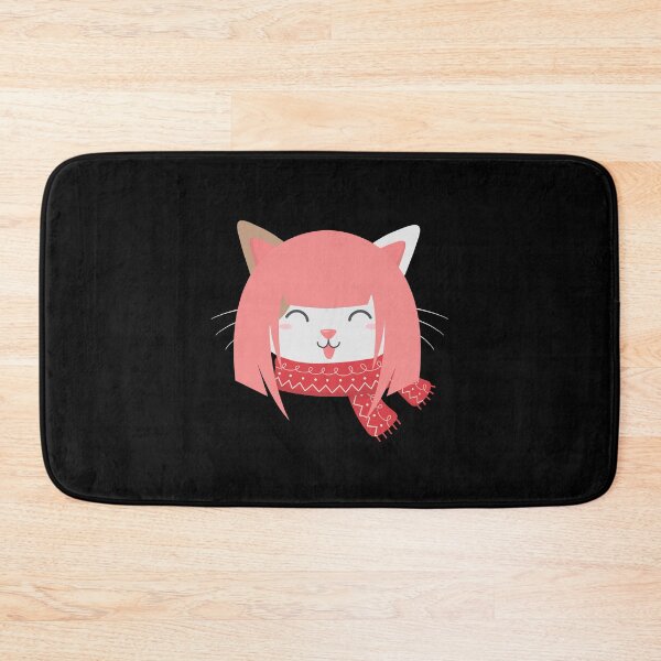 Item preview, Cat with Wig , funny cat in a pink hair designed and sold by Magicalair.
