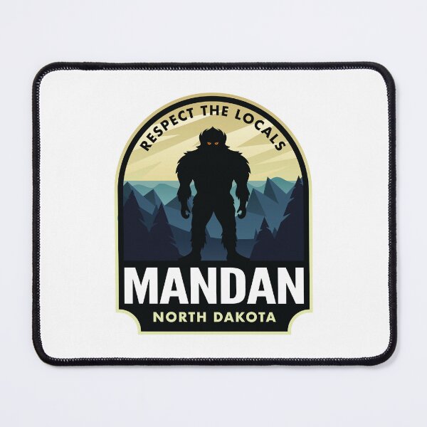 Item preview, Mandan North Dakota Bigfoot Sasquatch designed and sold by HalpinDesign.