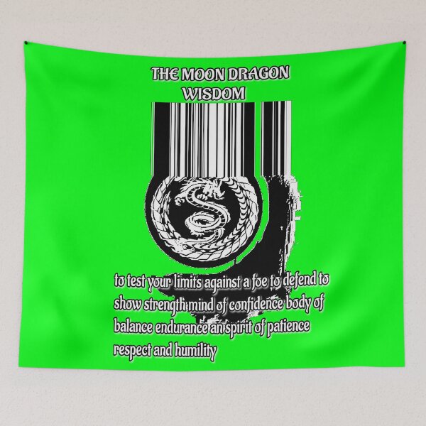 Item preview, Copy of  THE MOON DRAGON WISDOM - UNIQUE GRAPHIC QUOTE DESIGN  designed and sold by RJ-LORD.