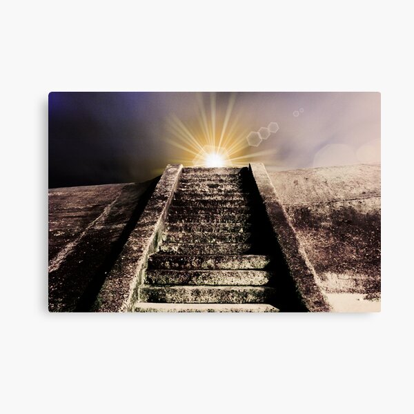 Step into the light Canvas Print