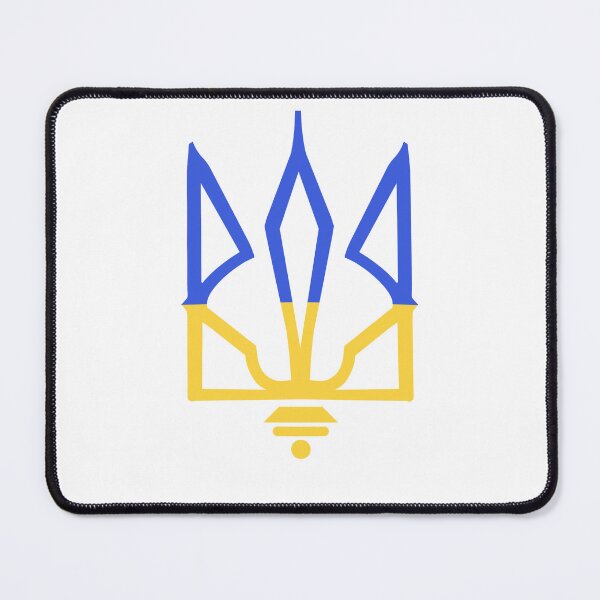 Item preview, Blue and Yellow Tryzub designed and sold by Solomiia  Valihunda.