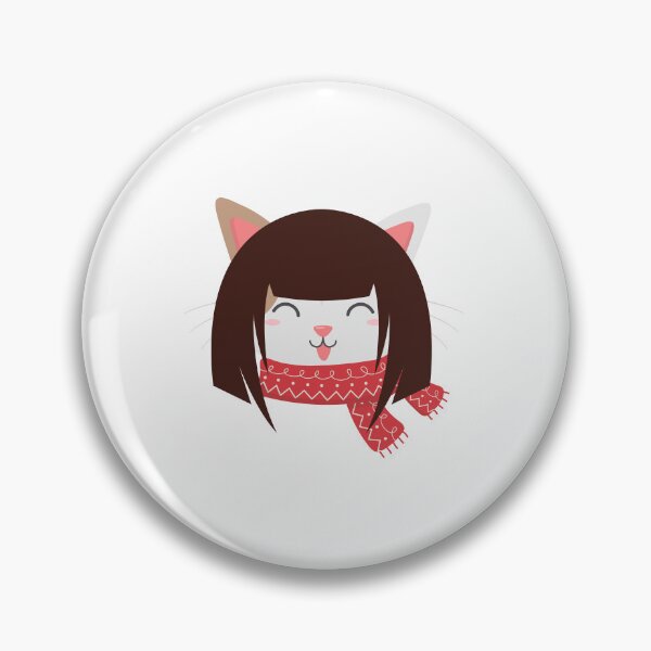 Item preview, Cat with Wig , funny cat in a brown hair designed and sold by Magicalair.