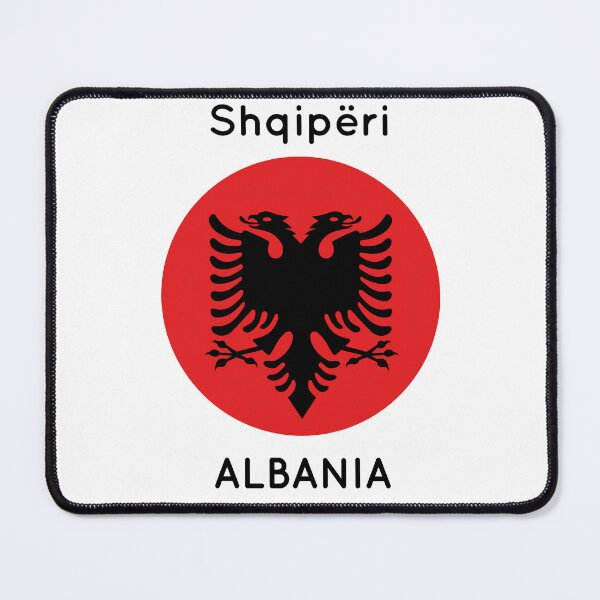 Item preview, Albania Flag designed and sold by YankSox.