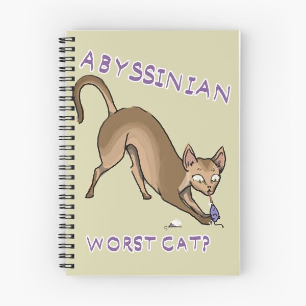 Item preview, Abyssinian- worst cat? designed and sold by KameraKase.