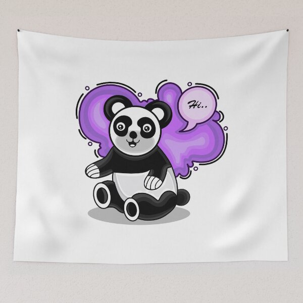 Item preview, Hii cute Panda designed and sold by Cheni-Yathri.