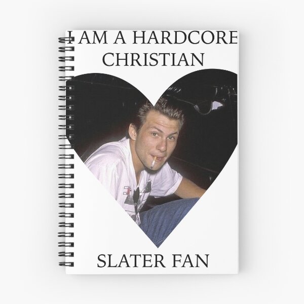 Item preview, I Am A Hardcore Christian Slater Fan designed and sold by iluvkatemoss.