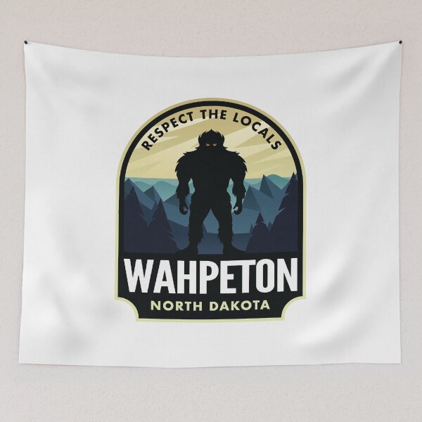 Item preview, Wahpeton North Dakota Bigfoot Sasquatch designed and sold by HalpinDesign.