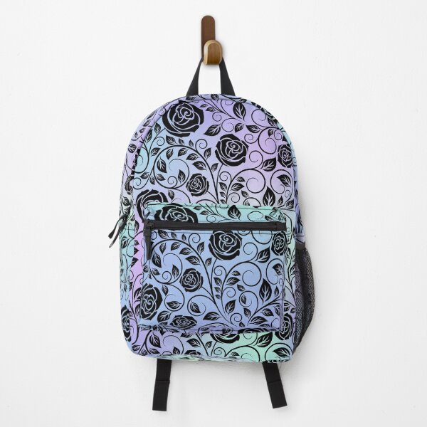 Item preview, Pastel  with Black Rose Floral Pattern- All Over Print designed and sold by azitabella.