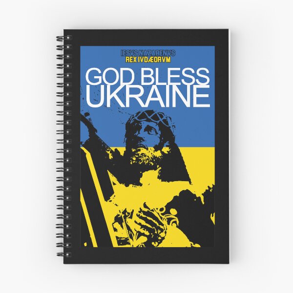 Item preview, GOD BLESS UKRAINE WITH JESUS CHRIST designed and sold by Obedience Exalted Merchandize.