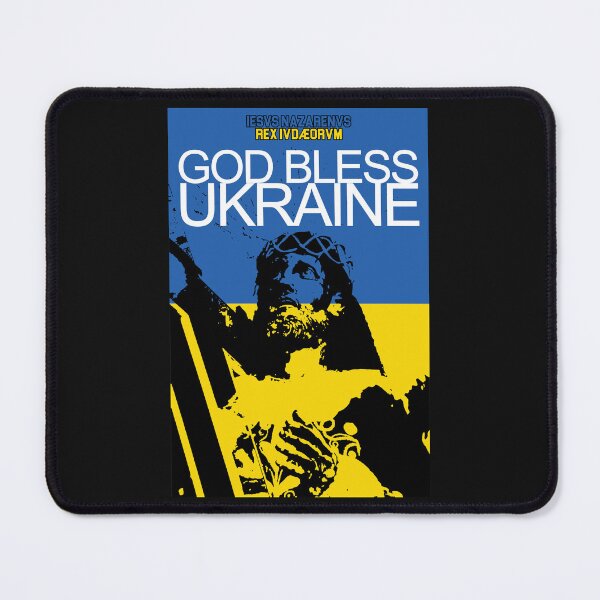 Item preview, GOD BLESS UKRAINE WITH JESUS CHRIST designed and sold by Obedience Exalted Merchandize.