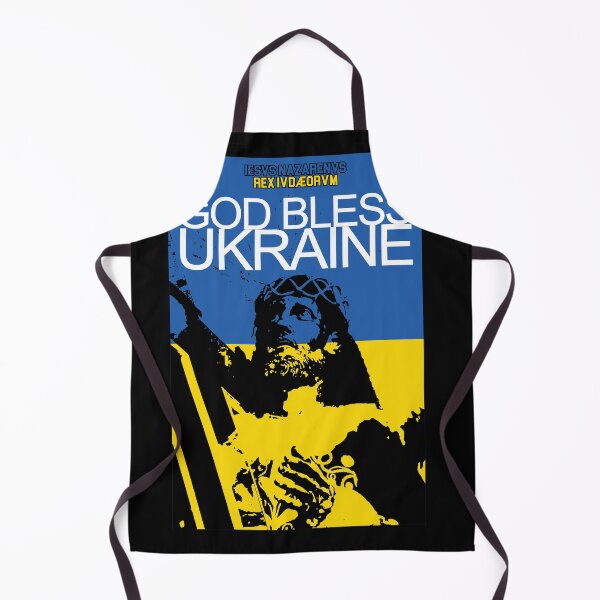 Item preview, GOD BLESS UKRAINE WITH JESUS CHRIST designed and sold by Obedience Exalted Merchandize.