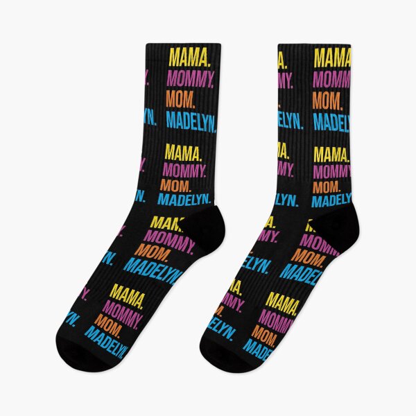 Item preview, Mama Mommy Mom Mary, Yellow Pink Orange Blue designed and sold by artfulnotebook.