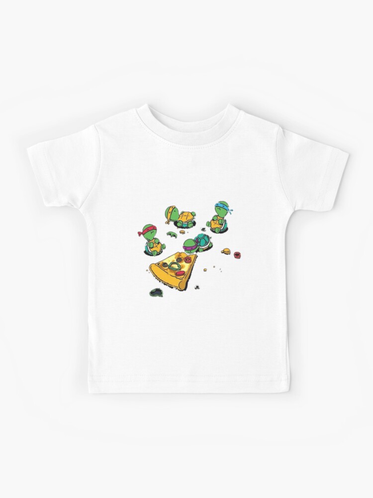  Officially Licensed Merchandise TMNT Group Unisex Kids T Shirts  - Green 3/4 Years : Clothing, Shoes & Jewelry