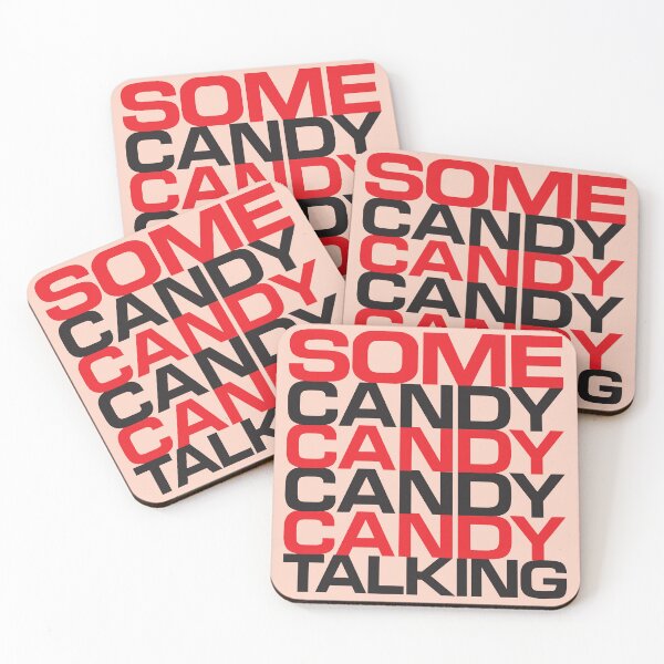 Item preview,  JAMC  Some candy talking typograph Sticker designed and sold by Glendany567.