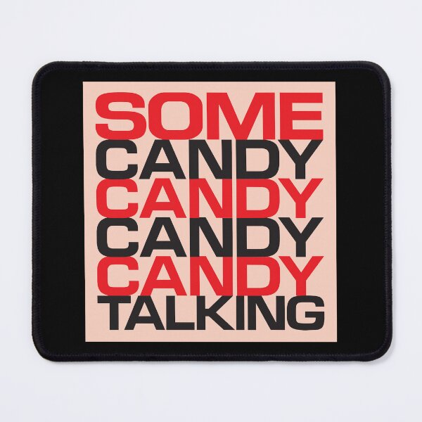 Item preview, JAMC Some candy talking typograph Sticker designed and sold by Glendany567.