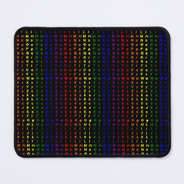 Item preview, Alphabow Vertical Black Background - Pattern designed and sold by hendrickssdh.
