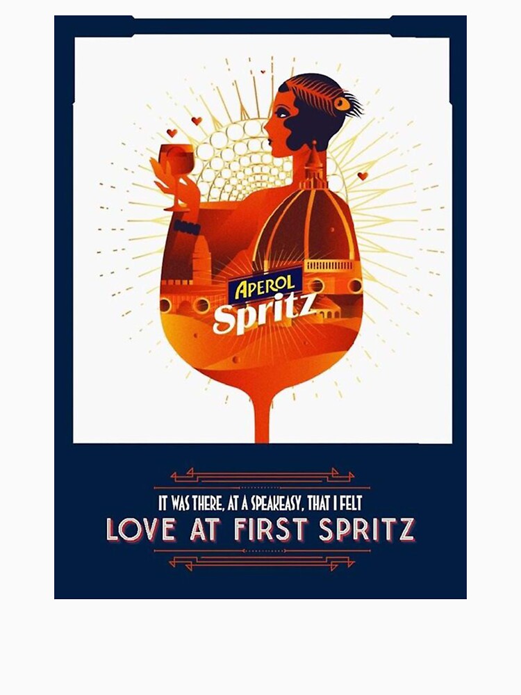 Aperol Spritz-Weinlese Tank Top
