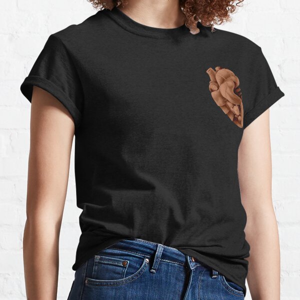The Steam War Copper Heart With Background Classic T-Shirt