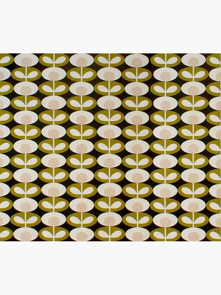 "orla kiely ovale flowers, green,kiely pattern, orla kiely design