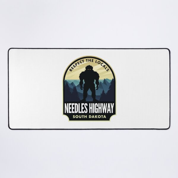 Item preview, Needles Highway South Dakota Bigfoot Sasquatch designed and sold by HalpinDesign.