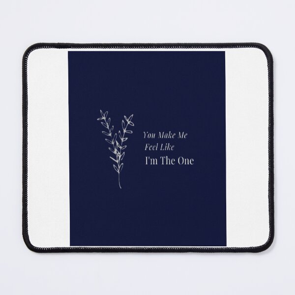 Item preview, You Make Me  Feel Like  I_m The One Love Floral  Graphic designed and sold by popmosisss.