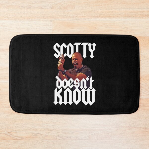 Item preview, Scotty Doesn&x27;t Know Poster designed and sold by huftyfnruppe.