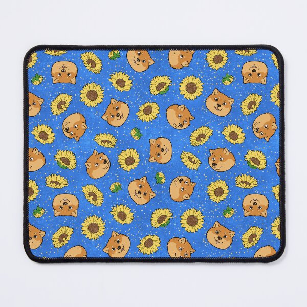 Item preview, Red Hokkaido Faces and Himawari Sunflowers Pattern (All-Over Print) designed and sold by HokkaidoHANA.