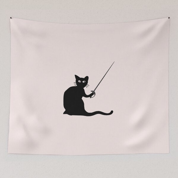 Item preview, Fencing Cat Fencer  designed and sold by KeithDowd.
