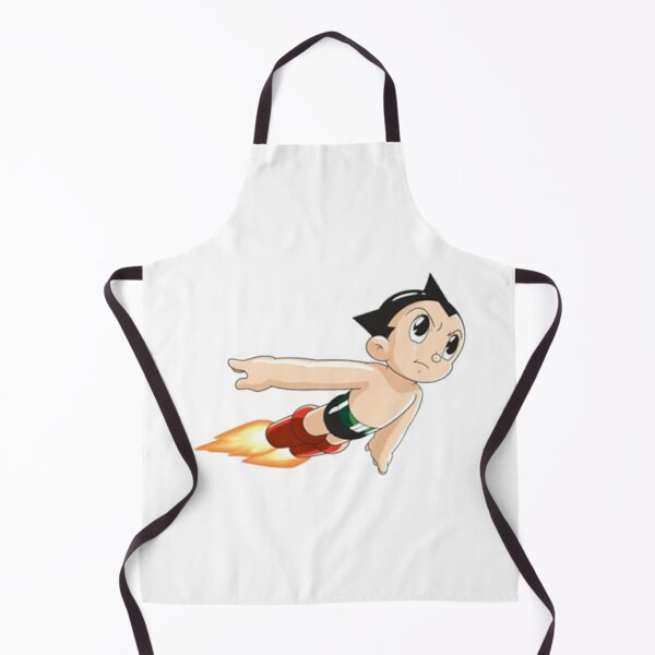 Japanese traditional cotton apron ASTRO BOY, MAEKAKE, ASUTORO