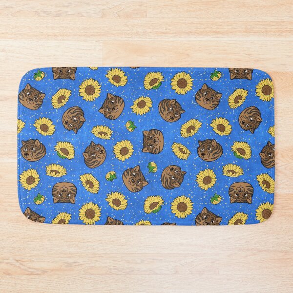 Item preview, Brindle Hokkaido Faces and Himawari Sunflowers Pattern (All-Over Print) designed and sold by HokkaidoHANA.