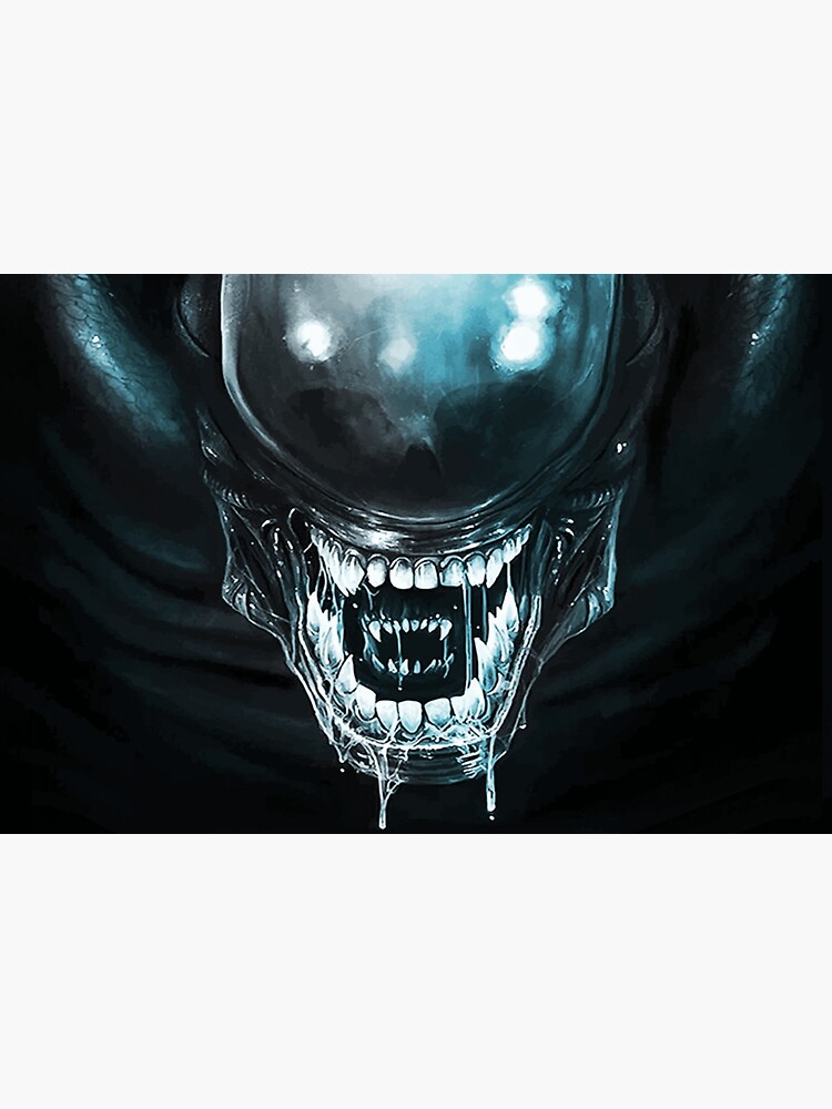 "Xenomorph Alien Poster" Sticker for Sale by kemeryzysell Redbubble