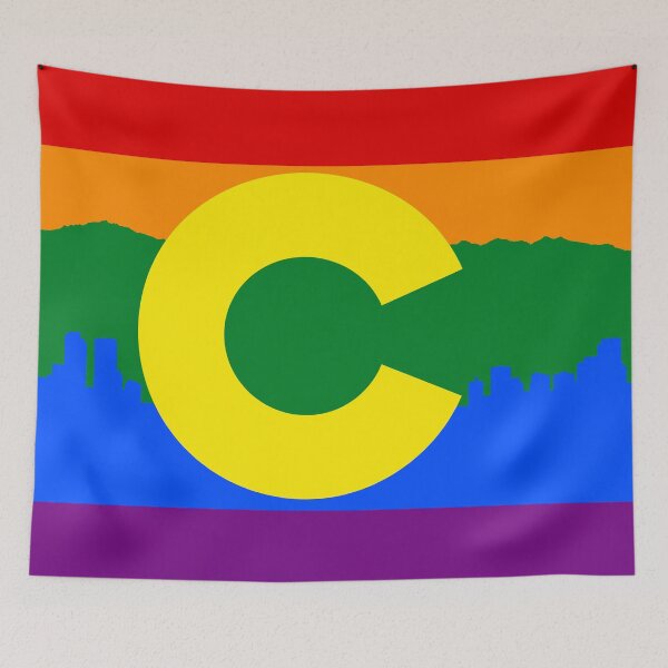 Item preview, Colorado State Flag - Pride 1 designed and sold by HootMoose.